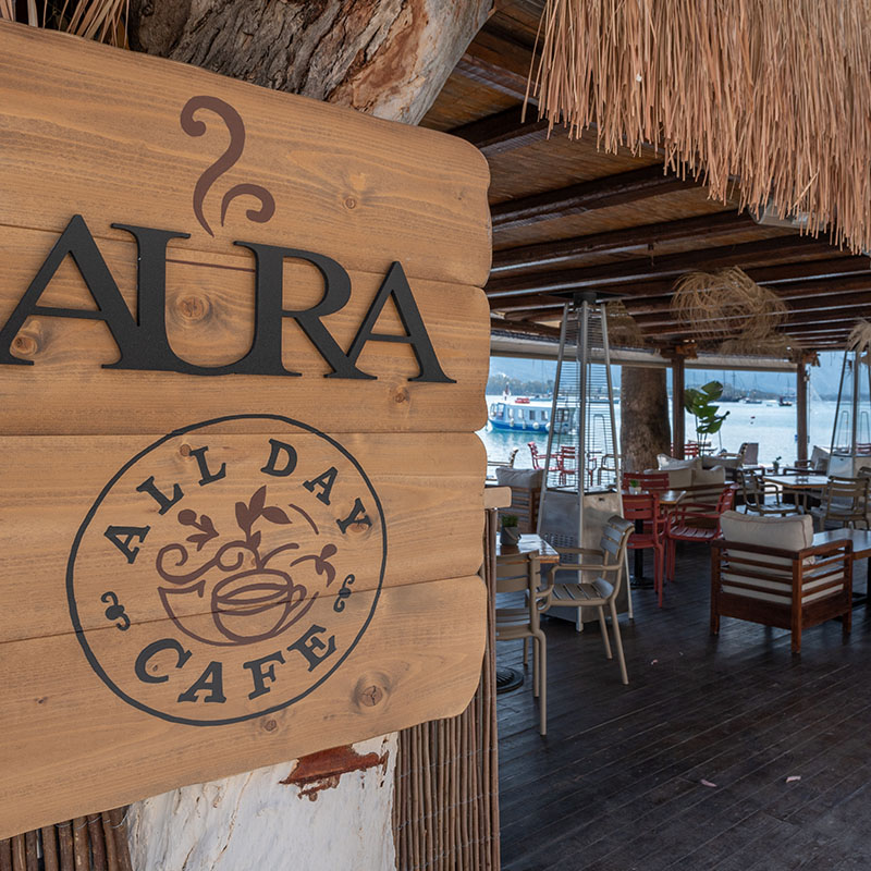 Aura All Day Cafe Bar Poros