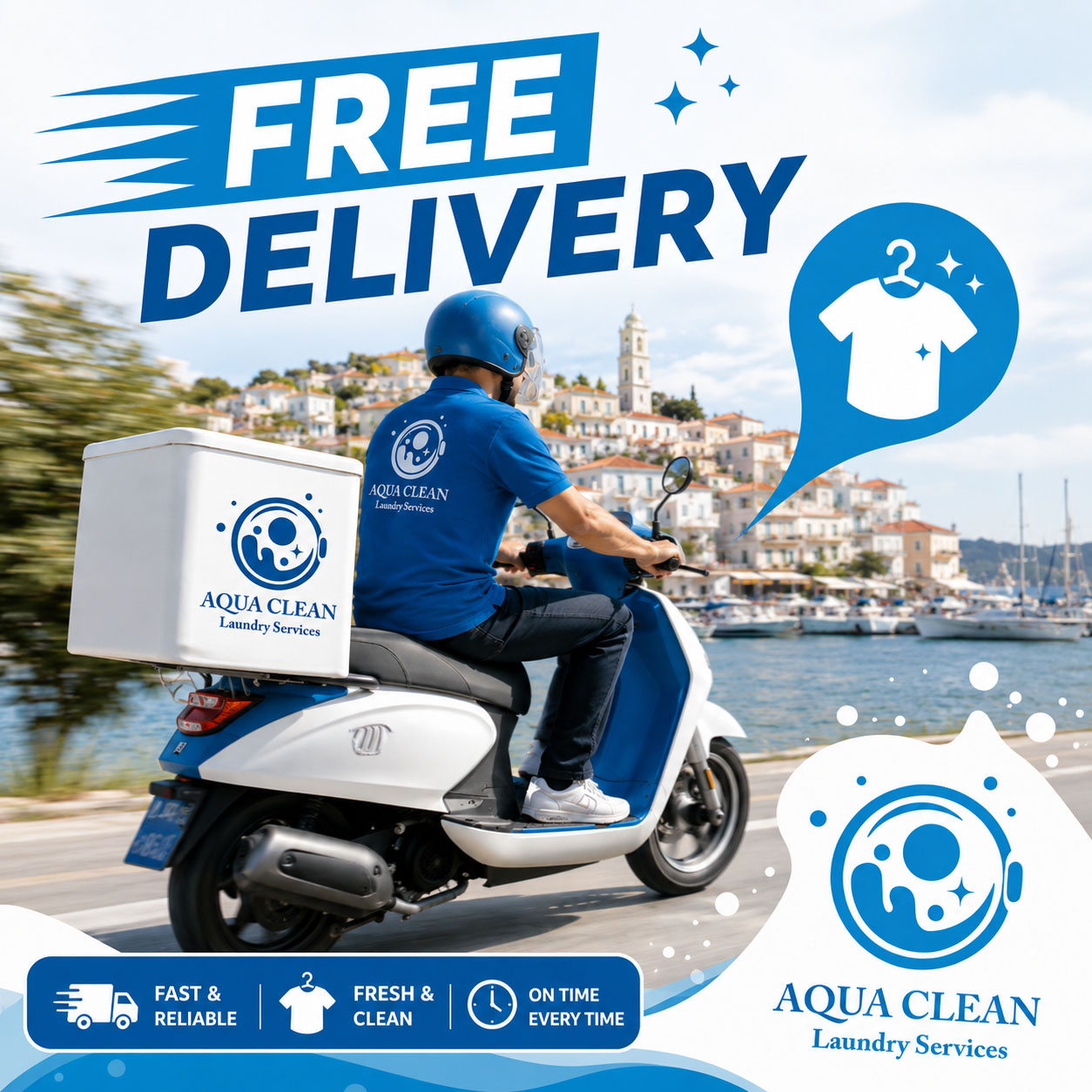 Aqua Clean Laundry Services Poros